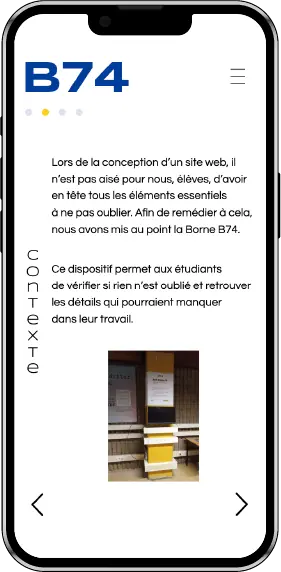 page contexte du projet RUX